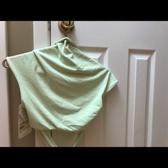 NWT MONDOR Dance Wrap Shrug Celery Green - Picture 3 of 7